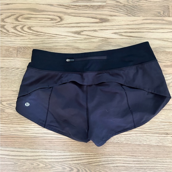 SOLD Lululemon speed up shorts - Picture 2 of 3